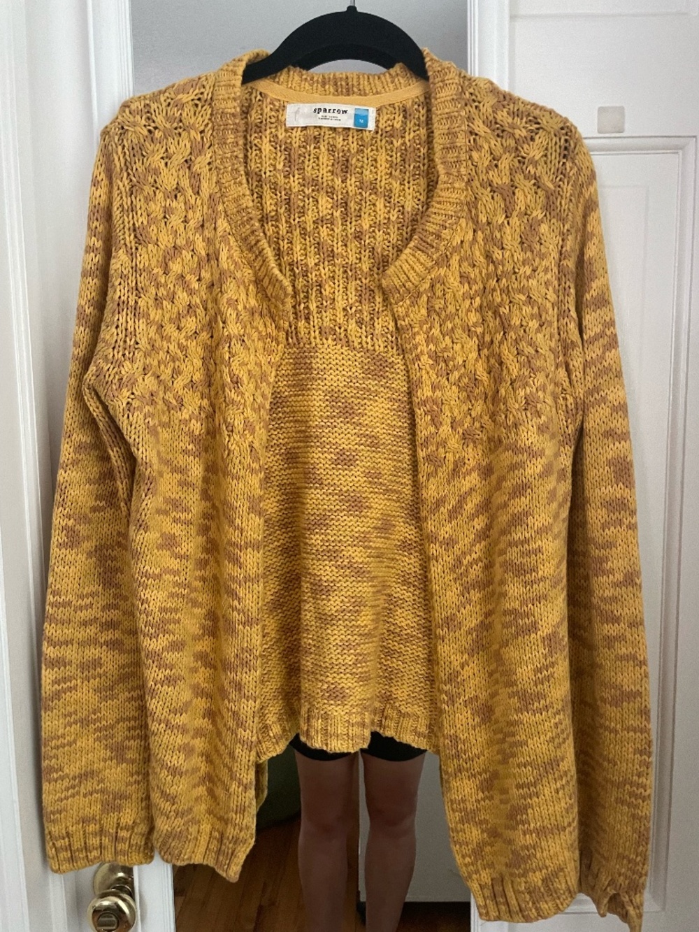 Anthropologie Sparrow 100% Cotton Cardigan Size M
